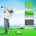 COSPORTIC Golf Hitting Mat for Swing Feedback
