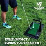 Real Swing 300 Golf Training Aid and Mat