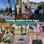 Real Swing 300 Golf Training Aid and Mat