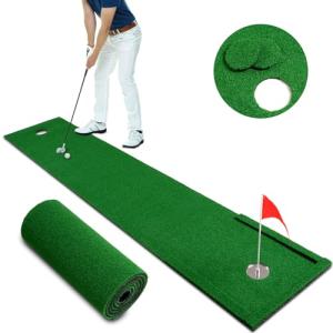 Non-Slip Golf Putting Mat for Indoor Use