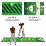 Lovegoo Golf Practice Mat with Alignment Mirror