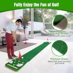 KEMLDIVS Indoor Golf Putting Game Set