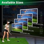 Durbles Premium Golf Simulator Impact Screen