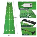 Lovegoo Golf Practice Mat with Alignment Mirror