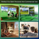 Durbles Premium Golf Simulator Impact Screen