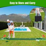 KEMLDIVS Indoor Golf Putting Game Set