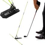 Golf Alignment Stick Holder and Swing Trainer