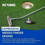 K9King Funny Golf Ball Marker with Hat Clip