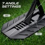 Golf Alignment Stick Holder and Swing Trainer