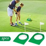 Eaezerav Golf Putting Cup Training Aid - 2 Pack