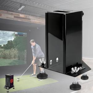 Square Golf Launch Monitor Metal Protective Shield