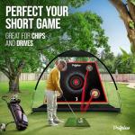 10x7 ft Indoor/Outdoor Golf Practice Net