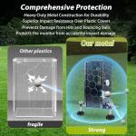 Square Golf Launch Monitor Metal Protective Shield