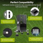 Square Golf Launch Monitor Metal Protective Shield
