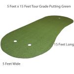 5x15 Feet Indoor Outdoor Synthetic Putting Green
