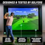 GoSports Golf Simulator Enclosure Net Complete Kit
