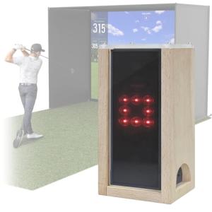 Golf Launch Monitor Protective Shield and Case