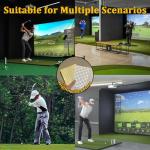 White Reflective Dot Stickers for Golf Clubs & Balls