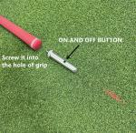 Laser Pointer Golf Swing Trainer for Indoor Practice