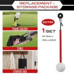KIDZIES Adjustable Golf Swing Trainer for Kids