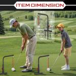 KIDZIES Adjustable Golf Swing Trainer for Kids