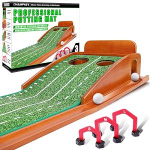 CHAMPKEY Indoor Putting Green with 3 Gates
