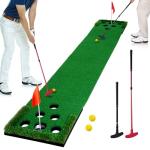 Indoor Outdoor Golf Putting Game Set with Accessories