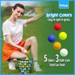 D-Xam Multicolor Foam Golf Balls for Practice