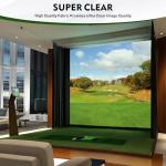 Upgraded Golf Impact Screen for Simulator & Training