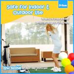 D-Xam Multicolor Foam Golf Balls for Practice