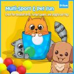 D-Xam Multicolor Foam Golf Balls for Practice