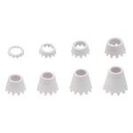 8-Pack Golf Simulator Tees for Indoor/Outdoor Use