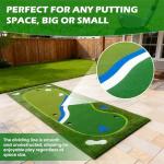 Indoor Golf Putting Green Mat - 5FT×10FT/5FT×12FT