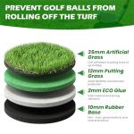 Indoor Golf Putting Green Mat - 5FT×10FT/5FT×12FT