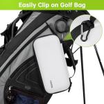 YOREPEK Golf Glove Holder with Hard Shell Case