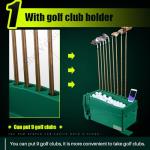 ShaiVrissian Golf Ball Dispenser with Adjustable Tripod