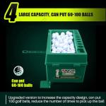 ShaiVrissian Golf Ball Dispenser with Adjustable Tripod