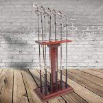 Wooden Club Display Rack for 10 Clubs