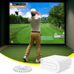 Aerixtron Golf Simulator Impact Screen - 3D Air Mesh