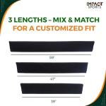 39” Golf Simulator Enclosure Triangle Bumper Guards