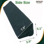 39” Golf Simulator Enclosure Triangle Bumper Guards