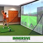 Aikeec Ultra-Clear Golf Simulator Impact Screen 10x13 ft