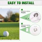 Aikeec Ultra-Clear Golf Simulator Impact Screen 10x13 ft