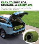 Dual-Turf Golf Mat 5x4ft for Indoor and Outdoor