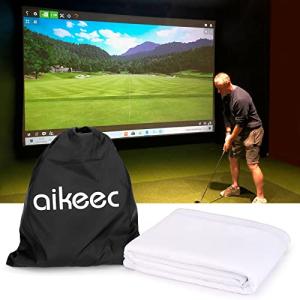 Aikeec 10ft Ultra-Clear Golf Simulator Impact Screen