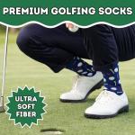 Funny Golf Socks for Men - Perfect Gift!