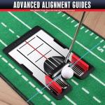 Champkey Magnetic Putting Mirror with Golf Gates