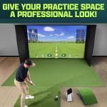 GoSports 12x6 ft Elite Golf Simulator Turf Mat