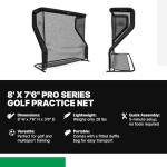 Pro Series Golf Training Net with Auto Ball Return