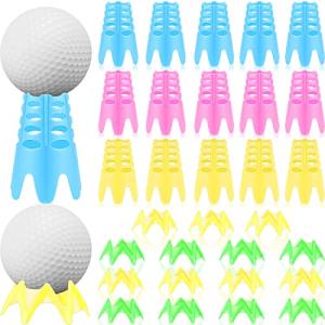 30-Pack Golf Simulator Tees for Indoor and Outdoor